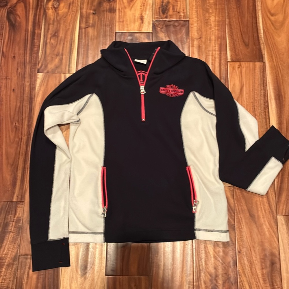 Women’s Harley Davidson fleece pullover